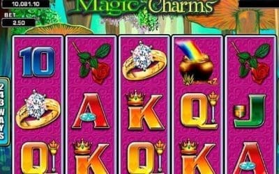 Magic Boxes and Magic Charms Slot Reviews: Compare Free Spins, Multiplier Wilds, 25 Paylines, 243 Ways to Win, Gamble Features and Payouts Up to 600x